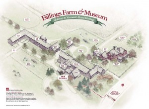 Billings Farm map