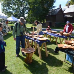 Vermont Woodworking & Forest Festival, September in Woodstock
