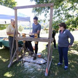 Vermont Woodworking & Forest Festival, September in Woodstock